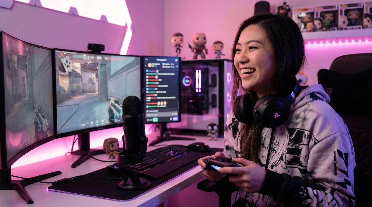 游戏女神直播精彩视频合集